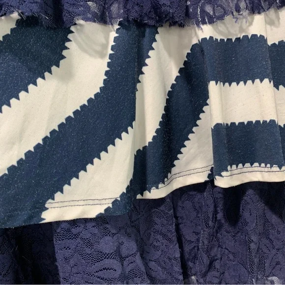 DJ Navy and White Dress - Picture 3 of 15